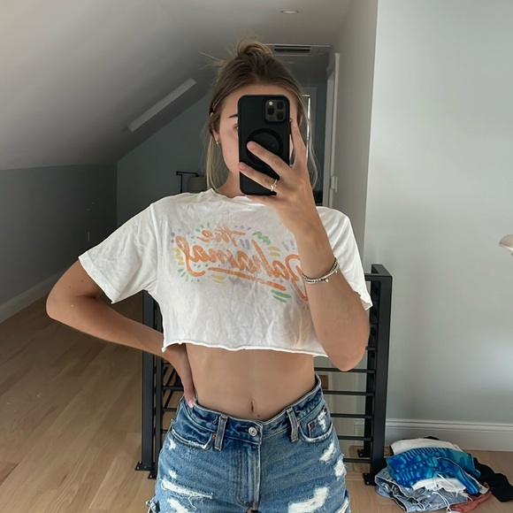 Garage Cropped Tee - Picture 1 of 2